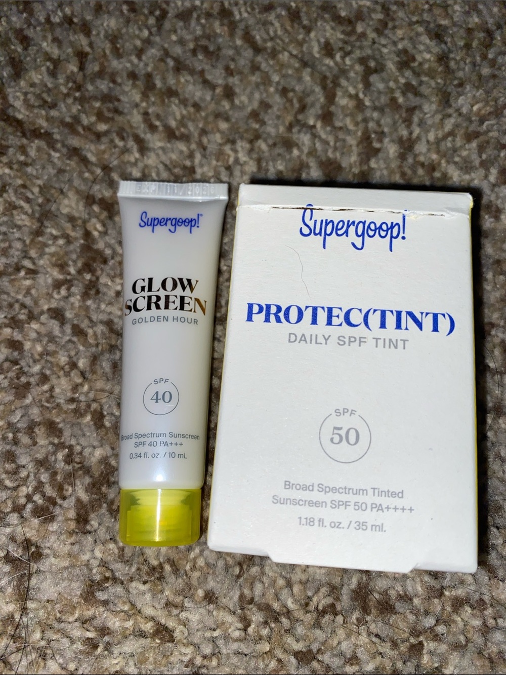 Supergoop! Protectint Daily SPF Tint 22w & Glow Screen - Golden Hour